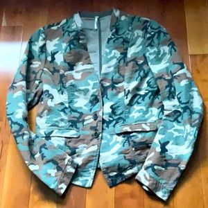 Camouflage light jacket free people